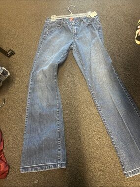 Sasson Jeans Women's Light Blue Wide Leg Denim